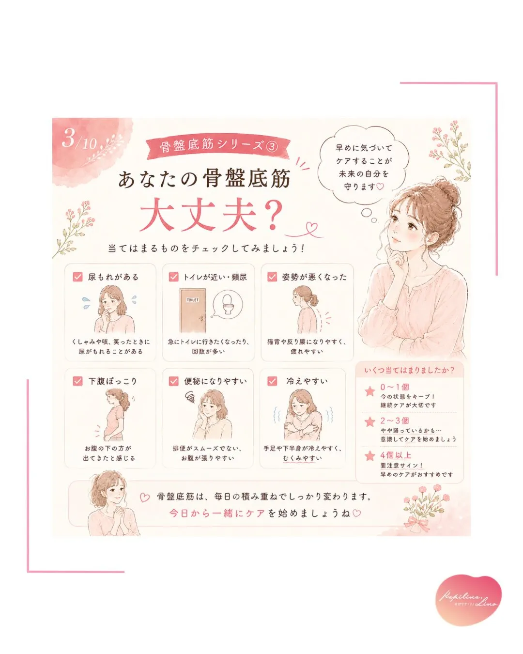 「尿もれ」「頻尿」「なんとなく不安…」